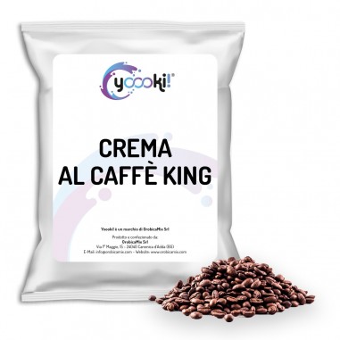 Preparato in polvere per Crema fredda al caffè king 1000 grammi kg Yoooki