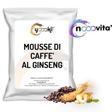 Preparato in polvere per Mousse di Caffè al Ginseng 900 grammi