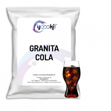 Preparato per granita in polvere alla cola 620 grammi Yoooki