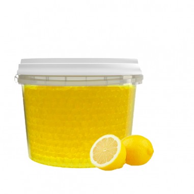 Preparato in polvere per Popping boba al limone 3,2 Kg Yoooki